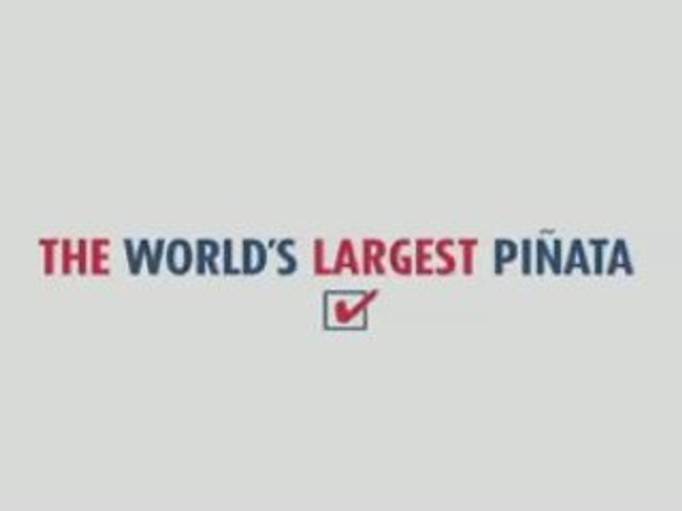 World's Largest Pinata: What's next?