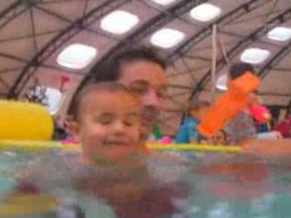Saltando en el agua