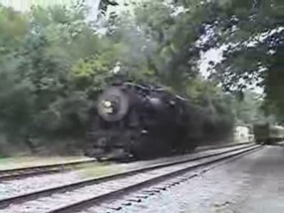 Boy Freaks Out Over Train Whistle