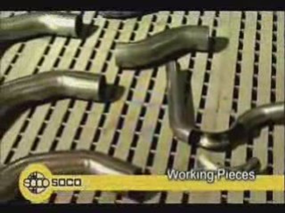 Taiwan SOCO - Pipe Bending + Tube Cutting in 1 pipe bender