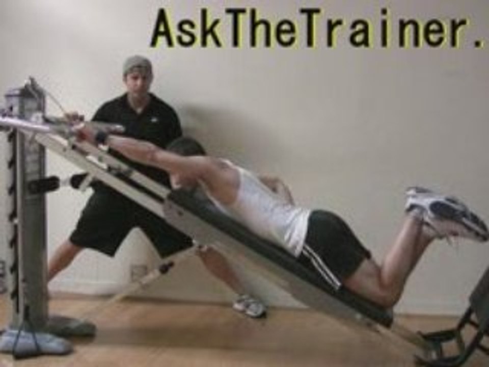 Negative One Arm Pullups on Total Gym Chuck Norris Favorite