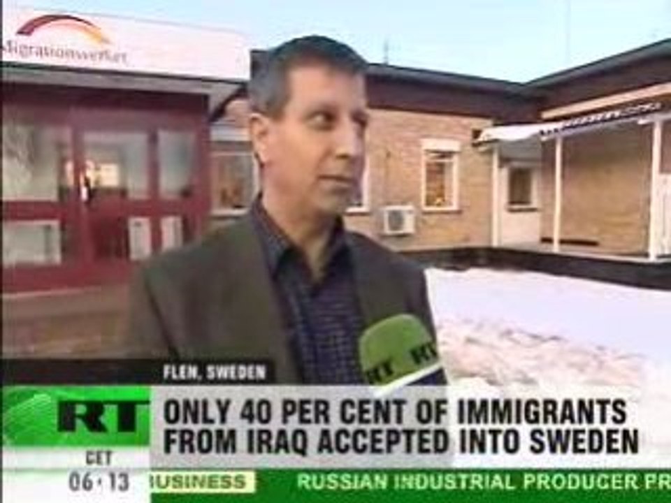Iraqi refugees in Sweden