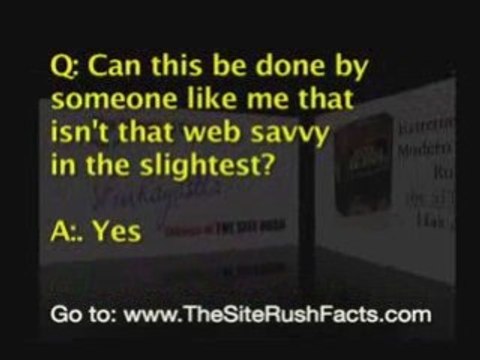 The Site Rush Video Review Explains Saj Ps New Site Flipping