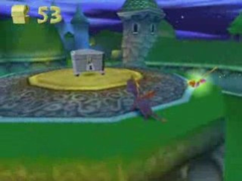 Spyro The Dragon Video Walkthrough 4 : Trou Obscur