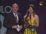 Premios Clarin 2008 Romina Gaetani y Gabriel Goity