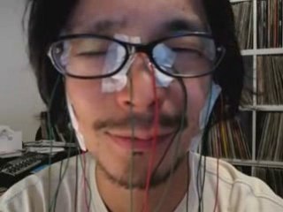Check out this Crazy Dude doing BIOFEEDBACK himself!