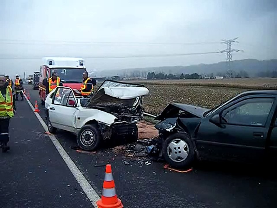 Trie sur Baïse accident de la circulation