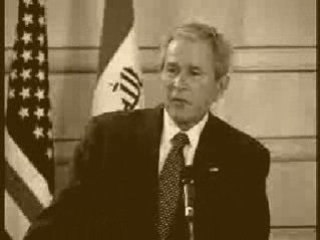 Le Cadeau Irakien d'Adieu pour Bush