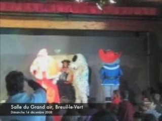 Arrivée du père noël