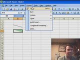 Learn Excel from MrExcel Episode 905 - Shade Half a Cell