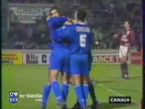 Sc Bastia - Saison 1995 / 1996 - Ligue 1