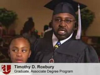 Ashworth Graduate Talks About Earning His Associate Degree