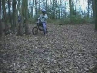 125 dirt bike mickael qui se plante