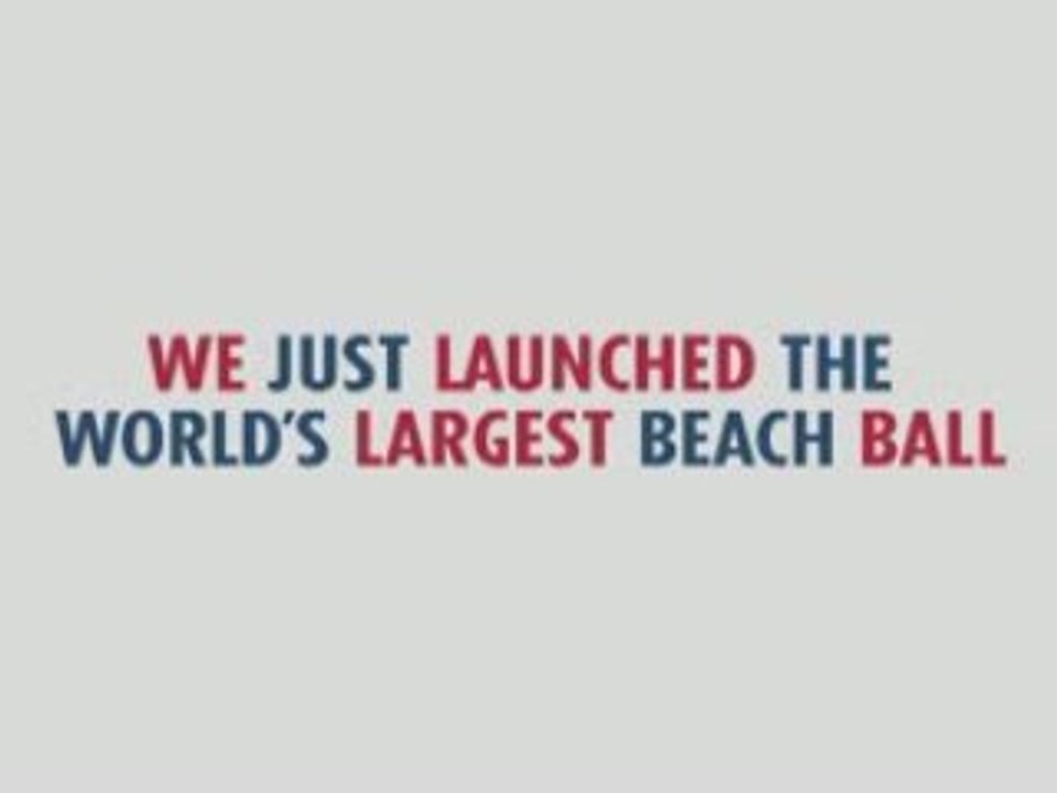 World's Largest Beach Ball: What's next?