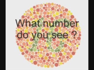 Test Your Eye Color Blindness Test
