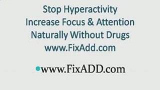 Help With ADD ADHD Natural Treatment Cures