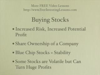 Standard And Poor Stock Market Basics
