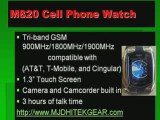 Cell Phone Watches are gsm unlocked