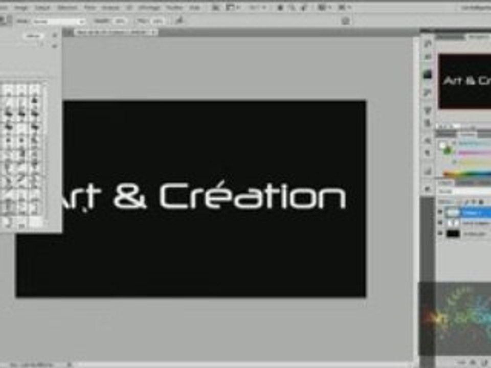 Art & Creation Tutoriel fleur photoshop