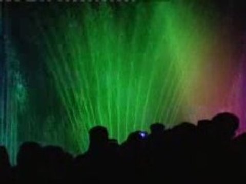 Spectacle Féeries des eaux à Saint Martin Montélimar.