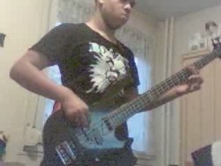 Mayhem-Deathcrush bass cover By Hellfire