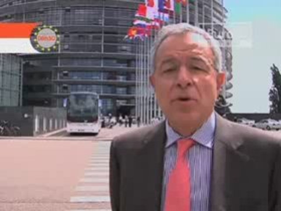 Visite guidée du  Parlement européen avec Alain Lamassoure