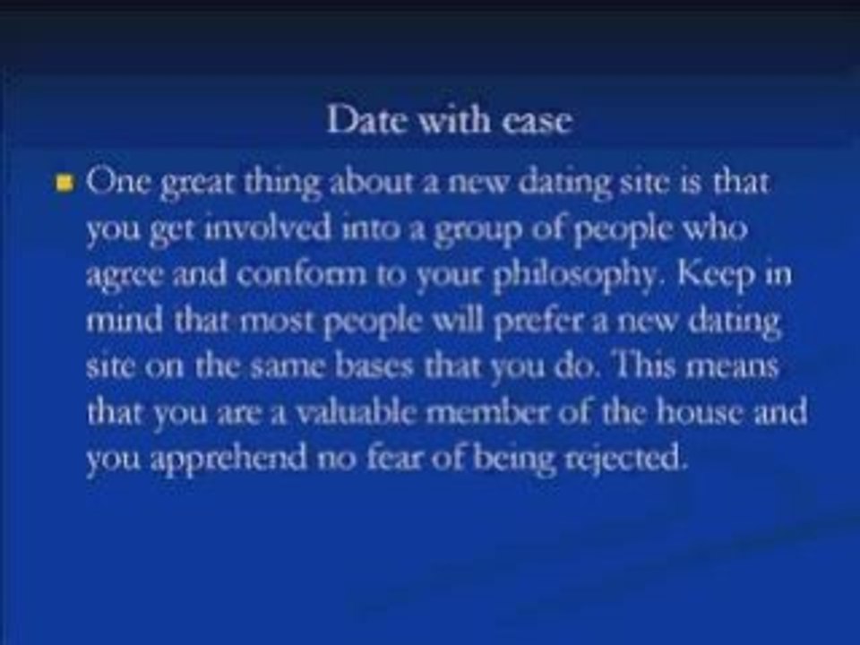 Using A New Dating Site To Make A Perfect Match