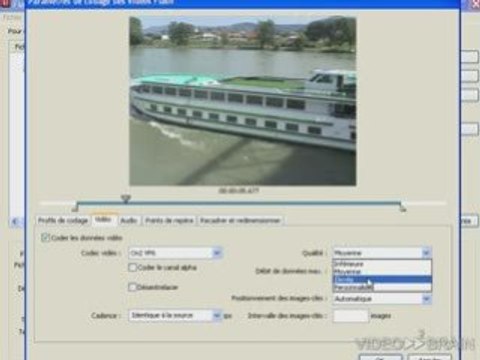 Adobe Flash CS3 : Flash vidéo encoder