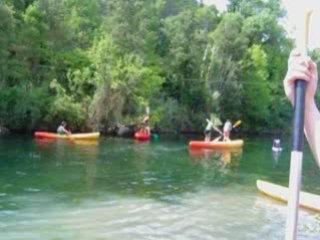 Kayak sur L'Argens, dans le Var
