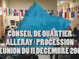 CONSEIL DE QUARTIER ALLERAY PROCESSION 111208