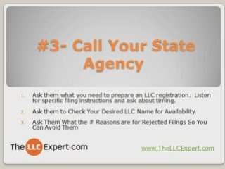 LLC Registration- Forming an LLC Yourself