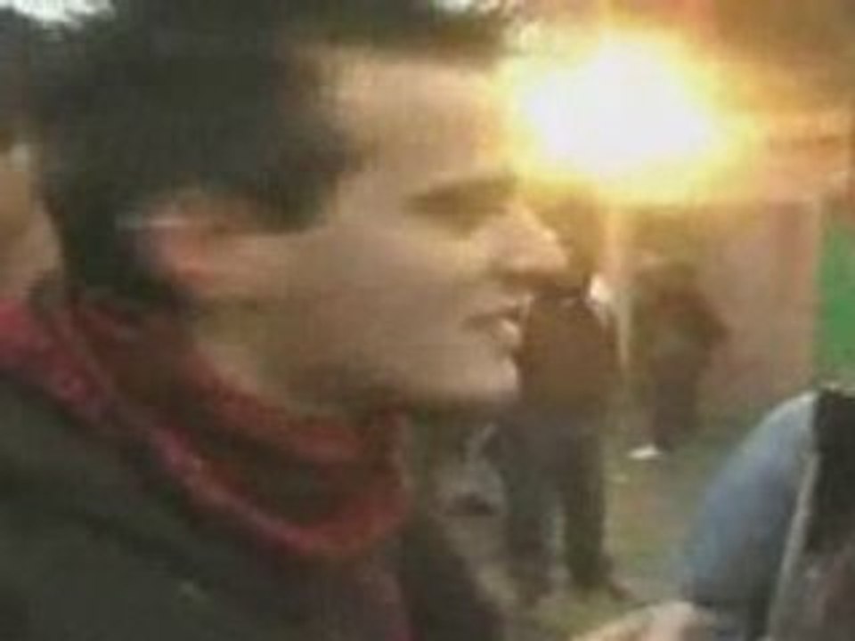 Blocus mardi 16 décembre Gustave eiffel (reportage)