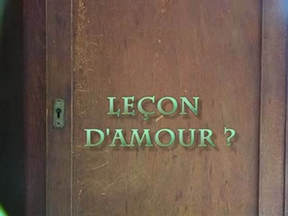 Leçon d'amour