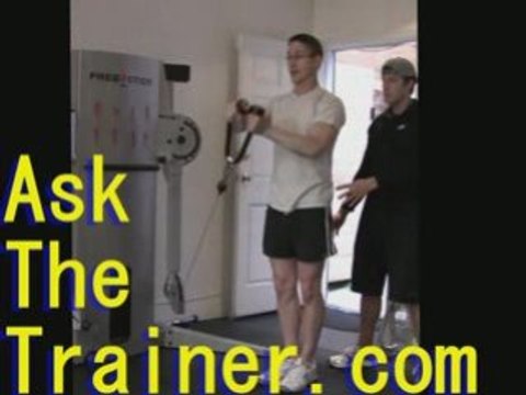 Reverse Cable Wood Chops with Rope - aka Gravediggers