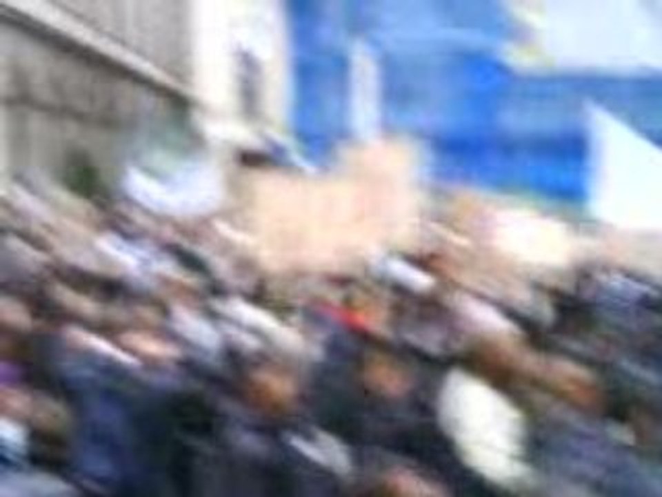 Début de la manif 18 dec