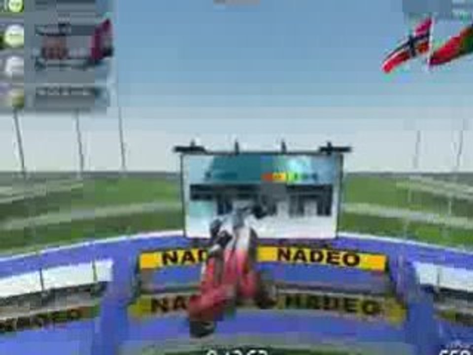 TmNationsForever "bug" comment sortir de la map a 800 km/h