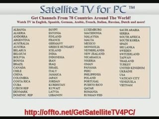 Satellite TV: Over 3000 Stations Free Access
