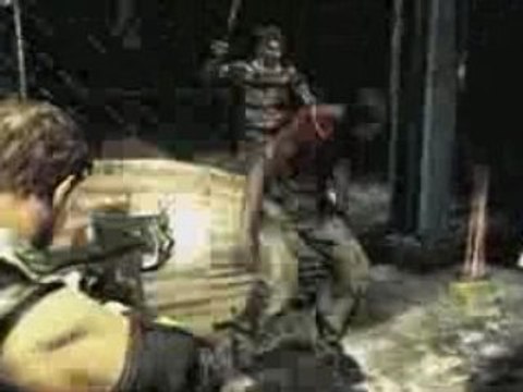 Resident Evil 5 Refinery Gameplay