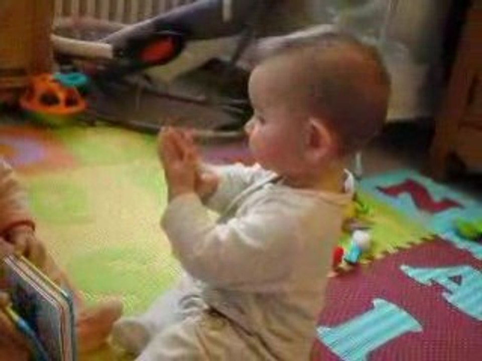 Clémence et Baptiste 11 mois
