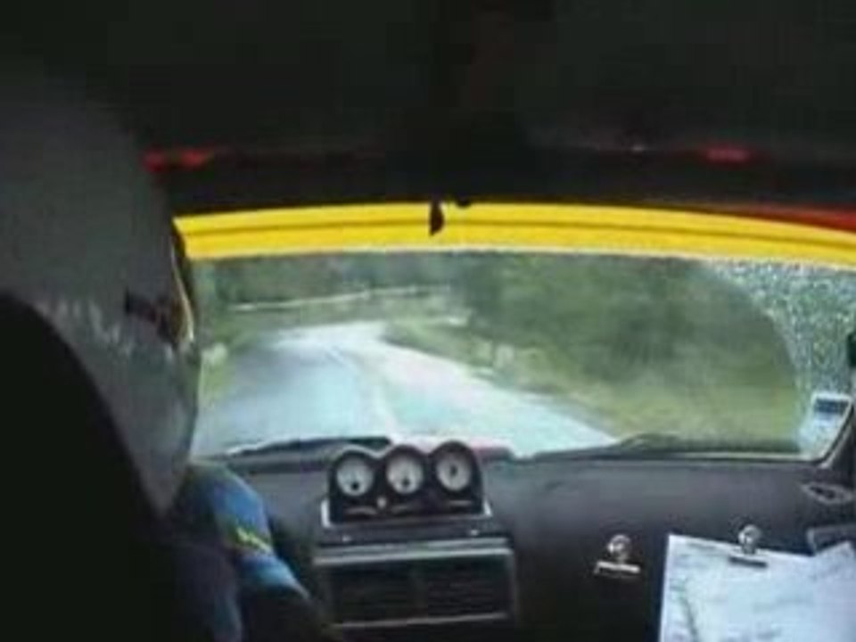 caméra embarquée VAILHÉ / CAUSSE Rallye de Printemps