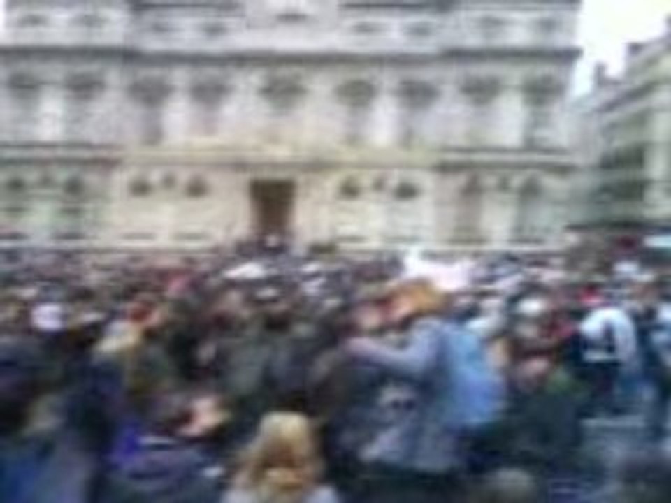 terreaux avant la manif