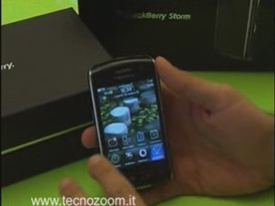 Video BlackBerry Storm pro contro