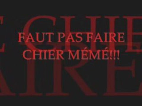 Faut pas faire chier mémé