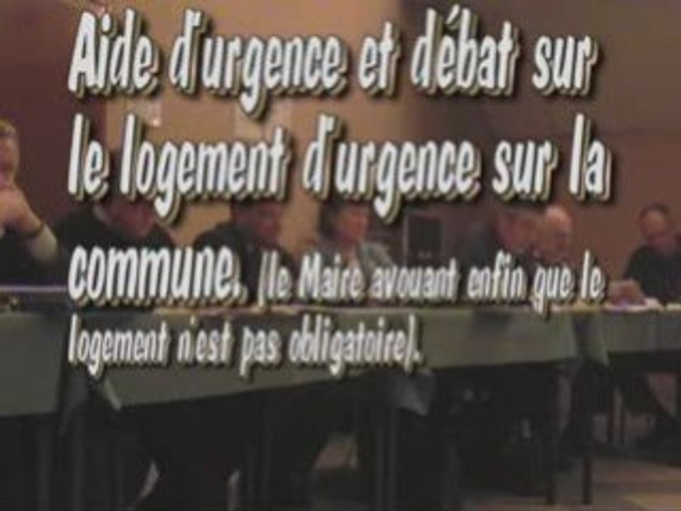 20081218 Aide exceptionnelle et logement d'urgence