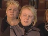 Kyle Fisher's family speak outside court