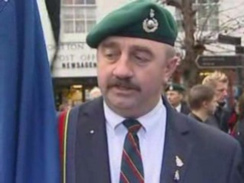 Dead British soldiers return home from Afghanistan