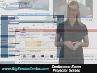 Conference Room Projector Screen