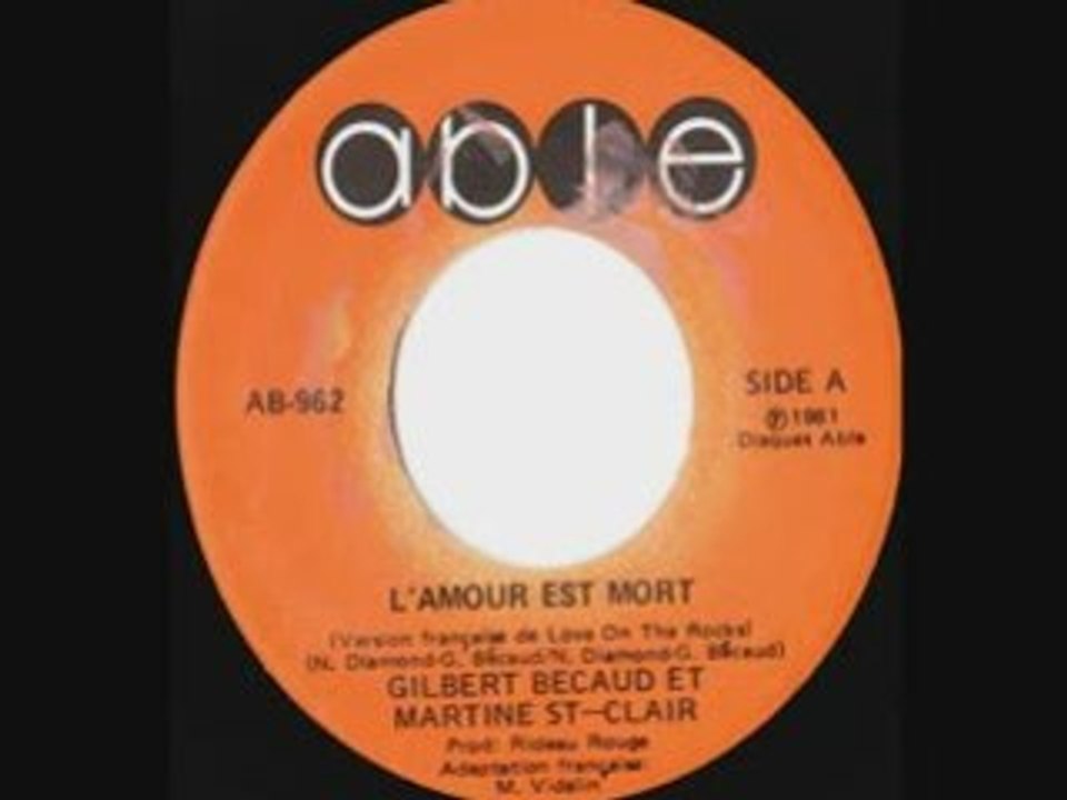 Martine St-Clair - L'amour est mort