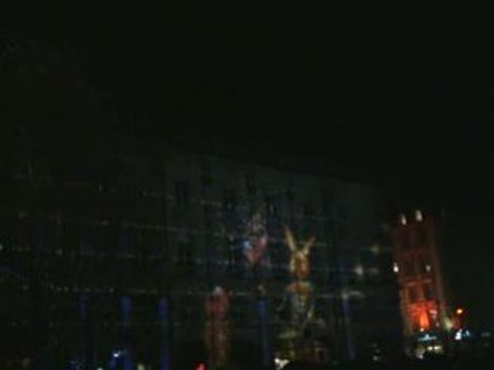 Fête des lumières 2008 à Lyon - Place des Terreaux