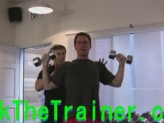 Dumbbell Y Press Shoulder Exercise for Deltoids Delts